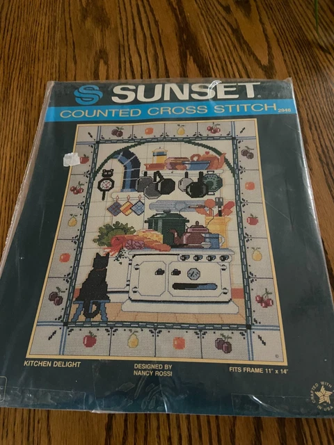 Kitchen Delight Counted Cross Stitch Kit