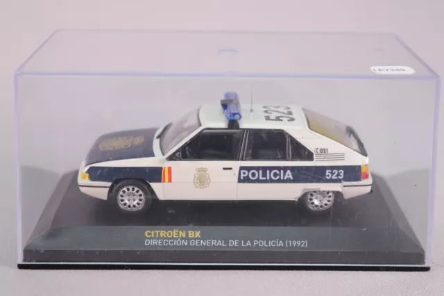 LE7349 IXO ALTAYA 1/43 1:43 Voiture Citroen BX Direcction general policia 1992