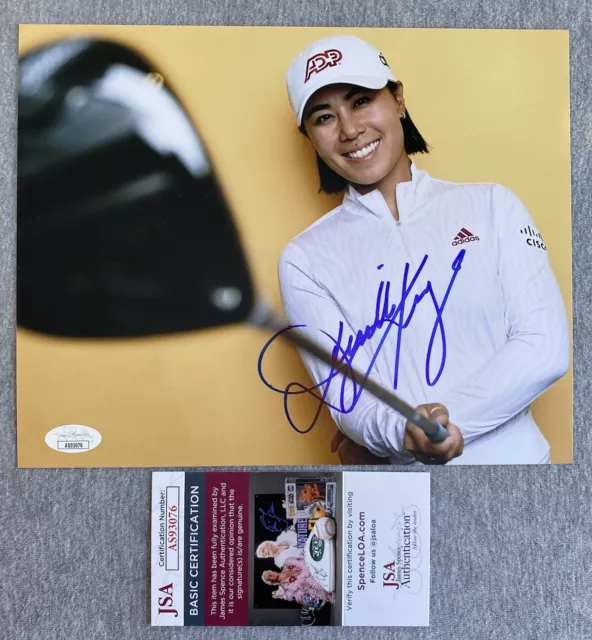 DANIELLE KANG AUTOGRAPH 8x10 PORTRAIT PHOTO LPGA TOUR GOLF JSA AS93076