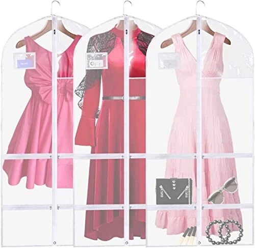Dance Costume Garment Bag, 3 Packs Dance Garment Bag, Costume Bags For