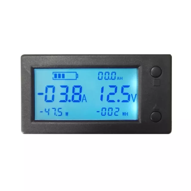 DC Ammeter Voltmeter 6in1 300V400A Voltage Amp Power Capacity AH SOC Hall Sensor