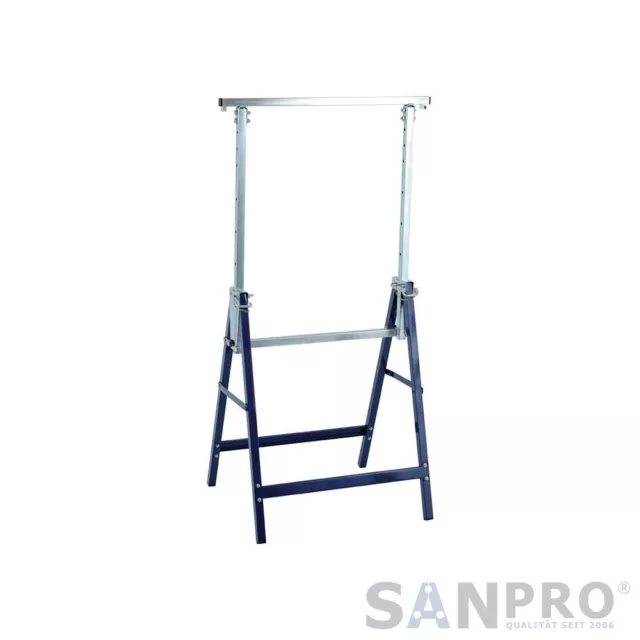 2 Pièces BRENNENSTUHL Bock - Hauteur Max. 1310 MM - Tube An Acier Réglable en