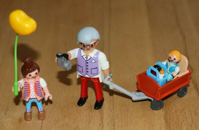 Playmobil ★ Ausflug mit Opa - Bollerwagen Baby Kind ★ City Life Country - TOP!