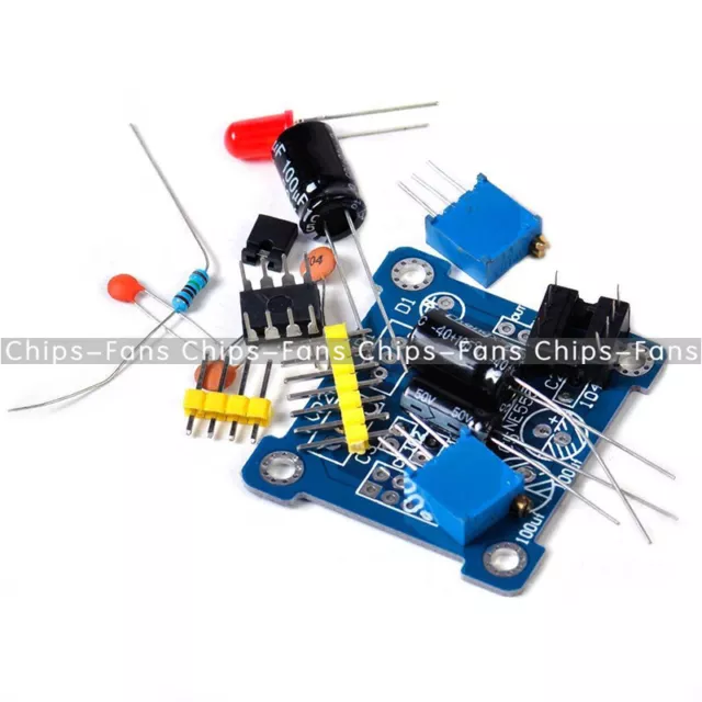 NE555 Duty Cycle and Frequency Adjustable Module DIY Kit Pulse Generator