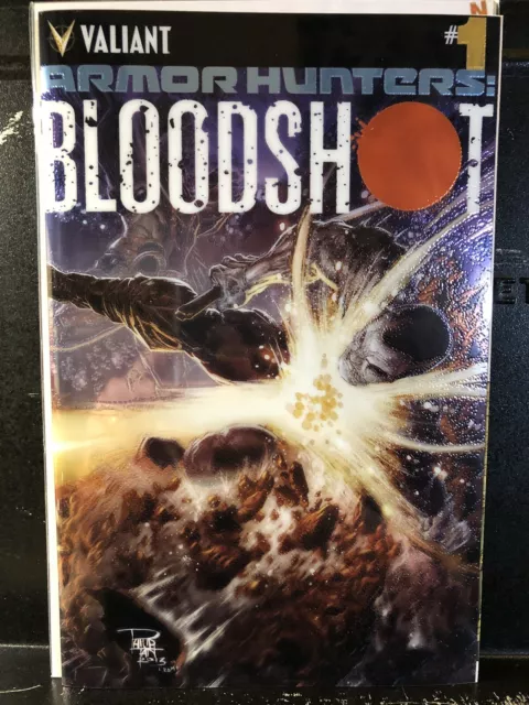 Armor Hunters Bloodshot #1 Chromium Variant (2014 Valiant) We Combine Shipping