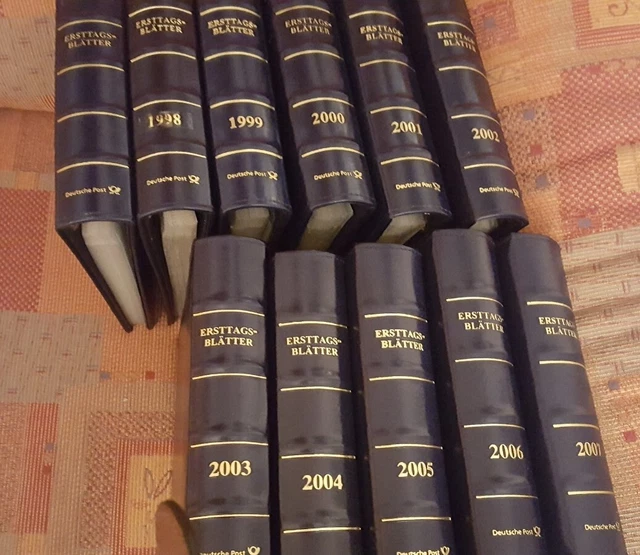 DD 18/11 ETB albums by Deutsche Post with films in very good preservation
