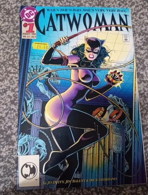 Catwoman #1 - DC Comics - 1993 - Embossed Cover