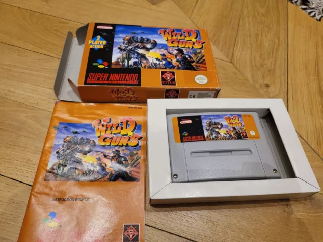 SUPER NINTENDO SNES - Wild Guns COMPLET