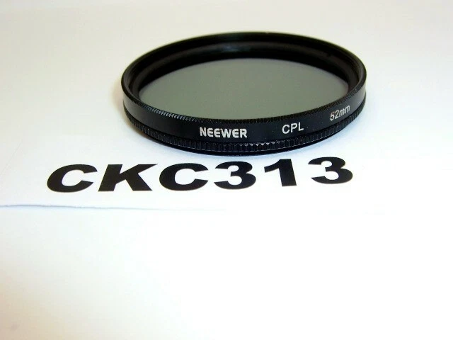 Neewer 52Mm 52 Mm Cpl Circular Polariser - Cased - Vgc