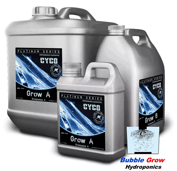 Cyco Grow Platinum Series A & B 5L Hydroponic Growing Nutrients 1