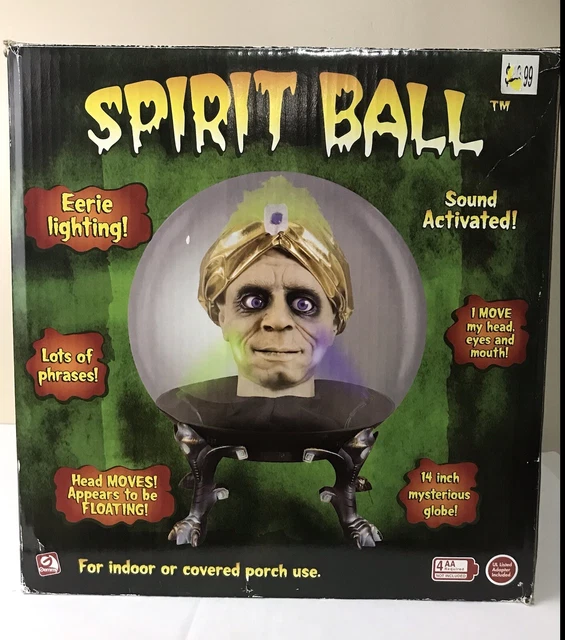 VINTAGE 2005 GEMMY Spirit Ball 14" Animated Talking Zultan Fortune