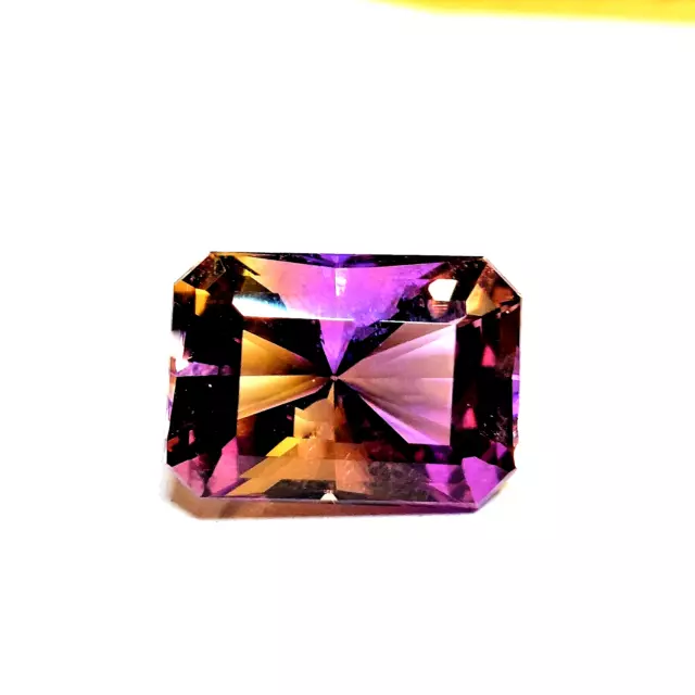 1x Ametrine -  Octagon facettiert 9,54ct. 15,7x11,2x9,3mm (2473F)