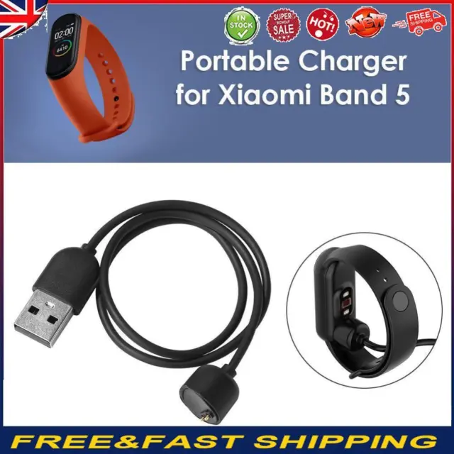 Smart Watch Bracelet Charging Data Cable Charger Wire for Xiaomi Mi Band 5 -