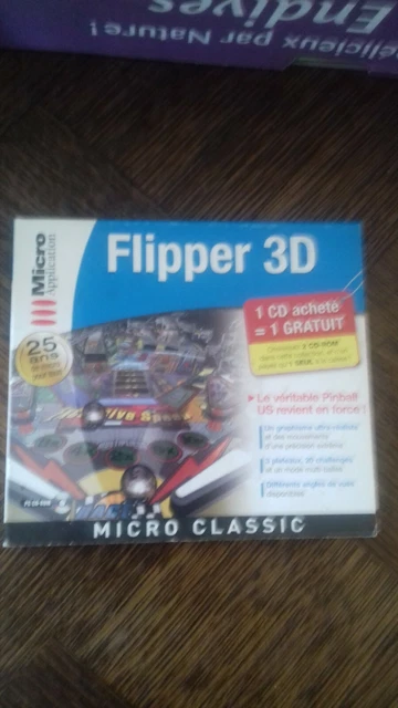 PC CD-ROM TILT! Simulateur De Flipper - Virgin Interactive, 1995, FR (Bon état)