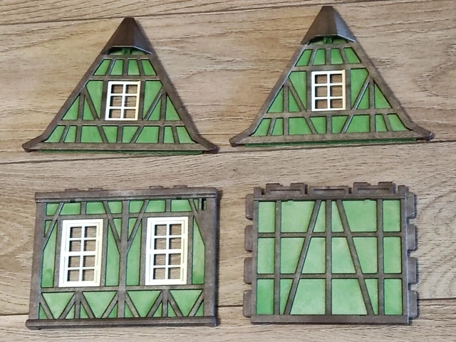 Pièces Détachées PLAYMOBIL - Tour Médiévale, Veleta & Coq - Compatible Réf 3445, 3446, 6412 - Occasion