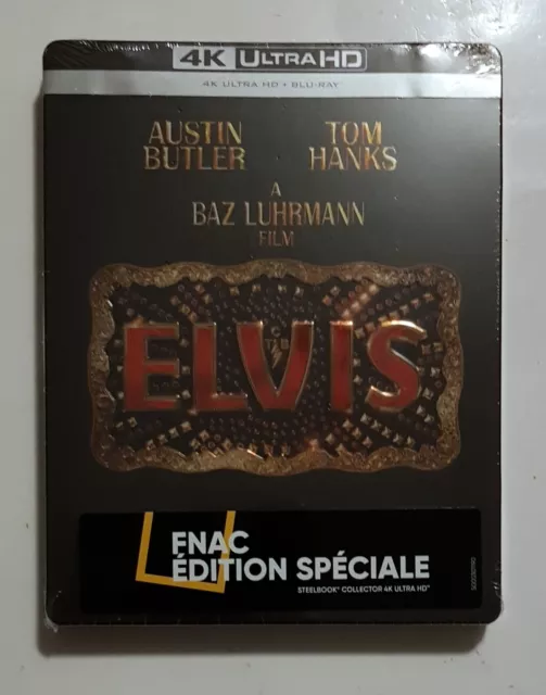 BD-UHD 4k + Blu-ray - Steelbook : ELVIS - Ed. Spéciale FNAC - Neuf
