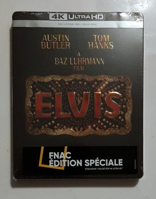 BD-UHD 4k + Blu-ray - Steelbook : ELVIS - Ed. Spéciale FNAC - Neuf