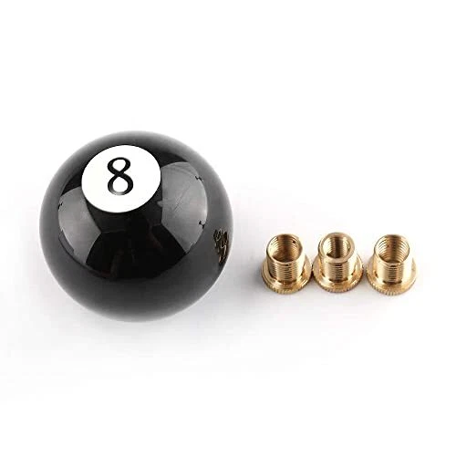 Fits Fitsd Mustang GT500 6 Speed Manual Gear Shift Knob Shifter Black Round Ball