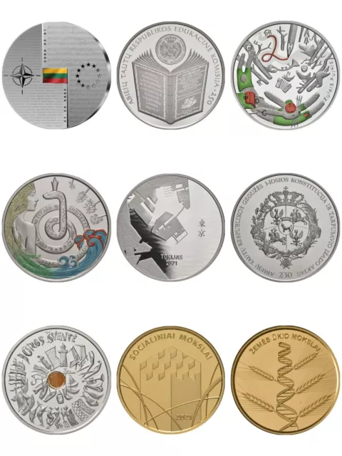 Sammlermünzen von Litauen