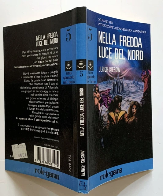 ROLEGAME 5 NELLA FREDDA LUCE DEL NORD 1990 UNO SGUARDO NEL BUIO ottimo