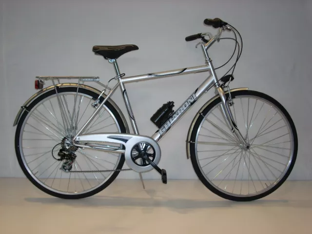 BICI CITY BIKE Bicicletta UOMO 28" cambio shimano 6v