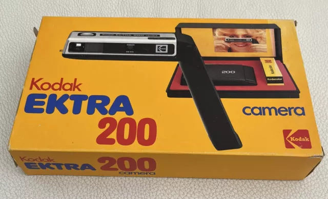 Kodak EKTRA 200, vollstandiges Geschenkset mit Film Kodacolor II in Box und OVP