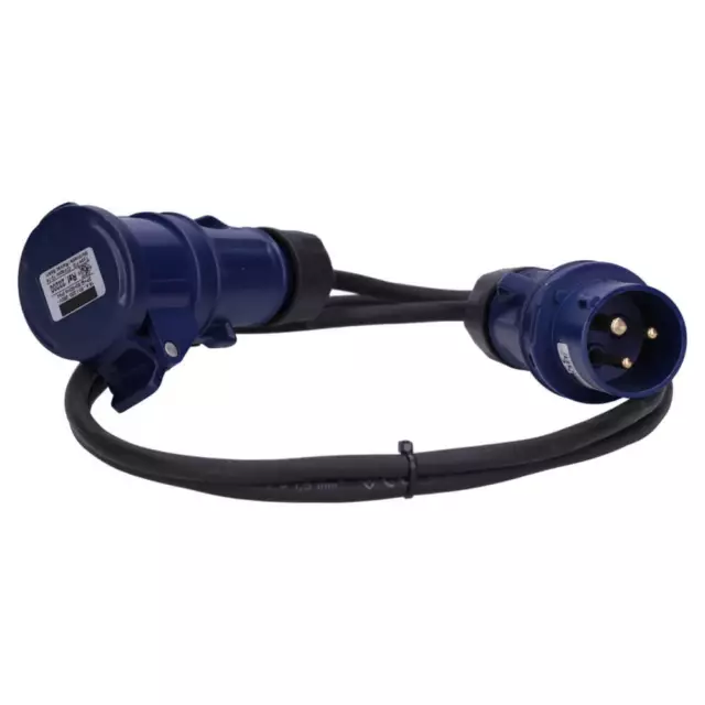 CEE Verlängerungskabel H07RN-F 3Gx1,5 16/3 230V 16A IP44 Campingkabel 2 Meter