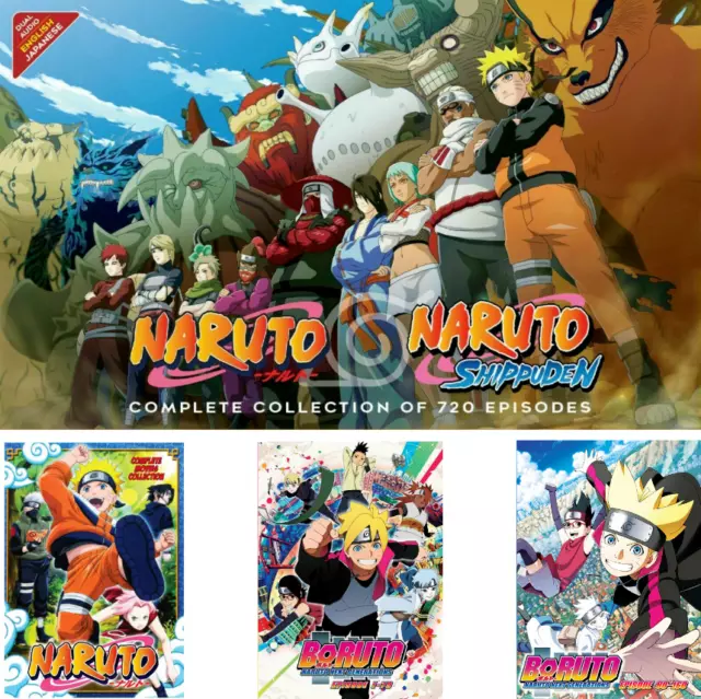 Anime DVD Naruto Shippuden Episode 1-500 Complete English Dubbed All Region