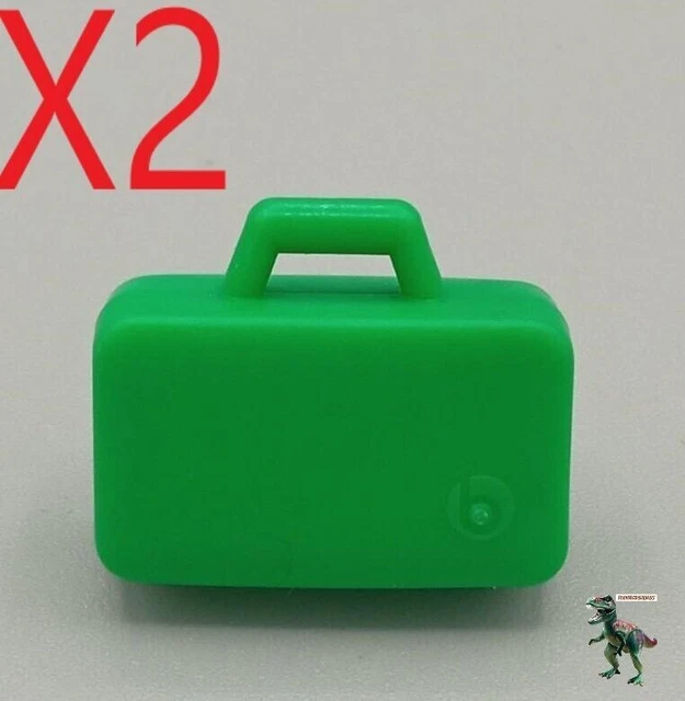 Valise Playmobil bleu années 70, Playmobil vintage, étui de rangement - France