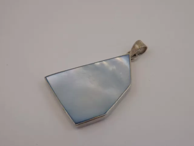 Ciondolo Etnico Orientale Argento Madreperla Silver Pendant Mother Of Pearl 2