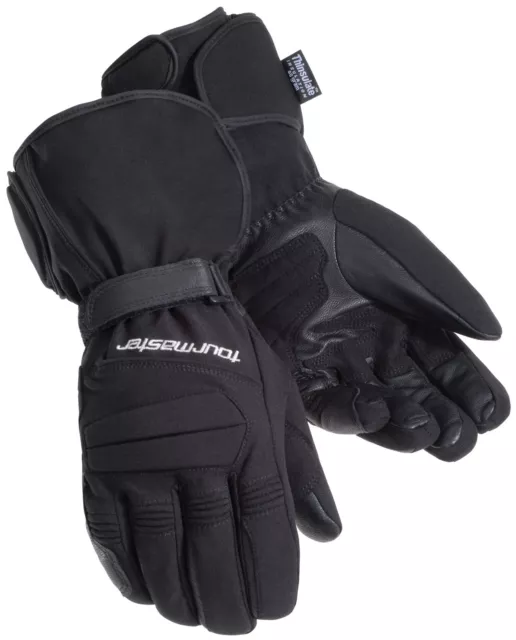 Tourmaster Synergy Heated Snowmobile or Motorcycle Gloves, Black, 3XL / Sale