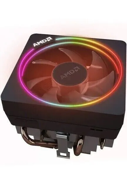 AMD Ryzen Wraith Prism CPU Cooler Heatsink & Fan RGB LED For AM4 AM5 105w TDP!
