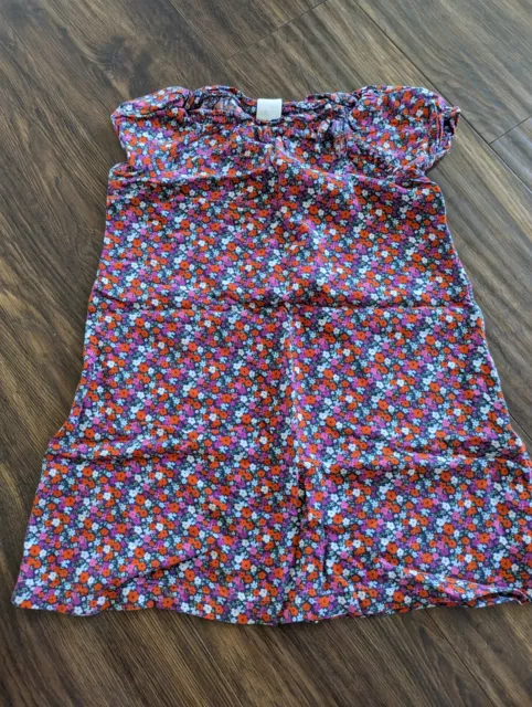 Size 6 Tucker + Tate Nordstrom Floral Short Sleeve Dress