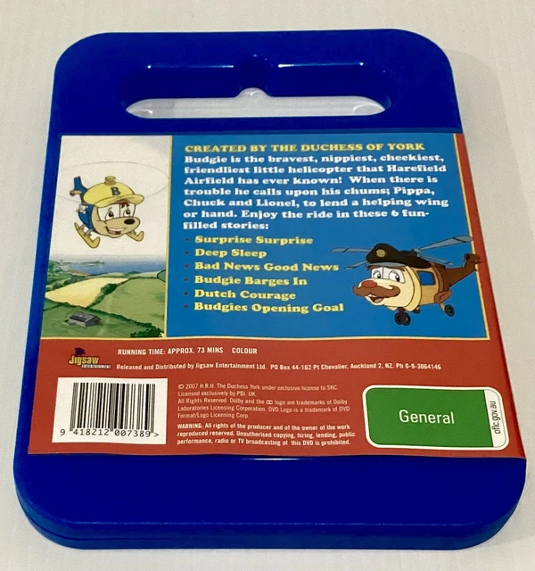 BUDGIE THE LITTLE Helicopter Vol 6 Budgie Barges In DVD Region 4 Free ...