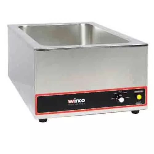 Winco FW-S500 Electric Food Warmer 1200W - Full Size