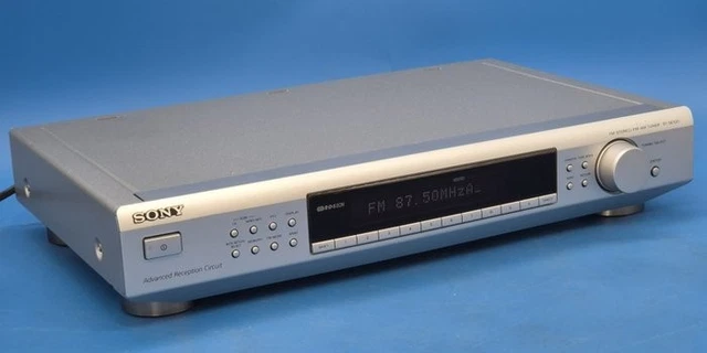 Ampli Tuner Stéréo Vintage Soundesign 4381 - Testé Fonctionnel, 22W, Noir