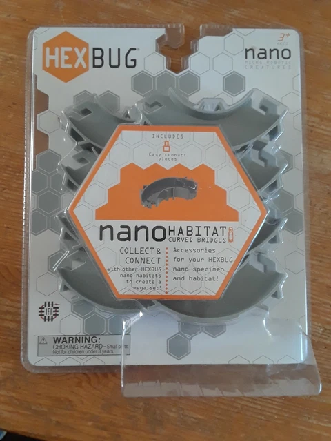 New HEX BUG NANO Habitat ~ 6 CURVED BRIDGES - 6-piece set New HEX BUG NANO Habitat ~ 6 CURVED BRIDGES - 6-piece set