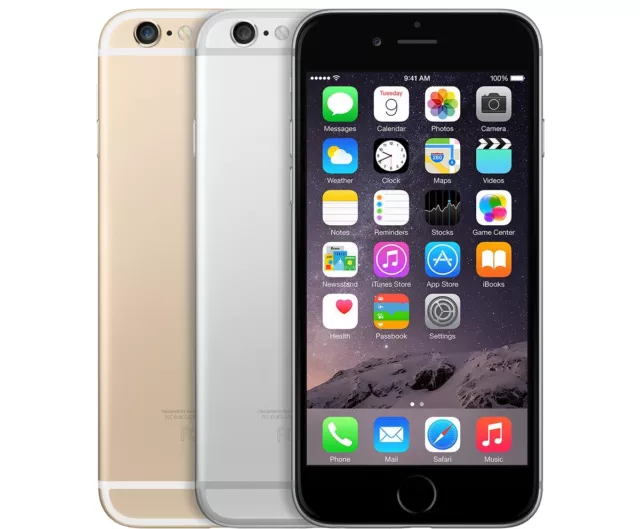 Apple iPhone 6 16GB 32GB 64GB 128GB - Unlocked Smartphone All Colours Good 3