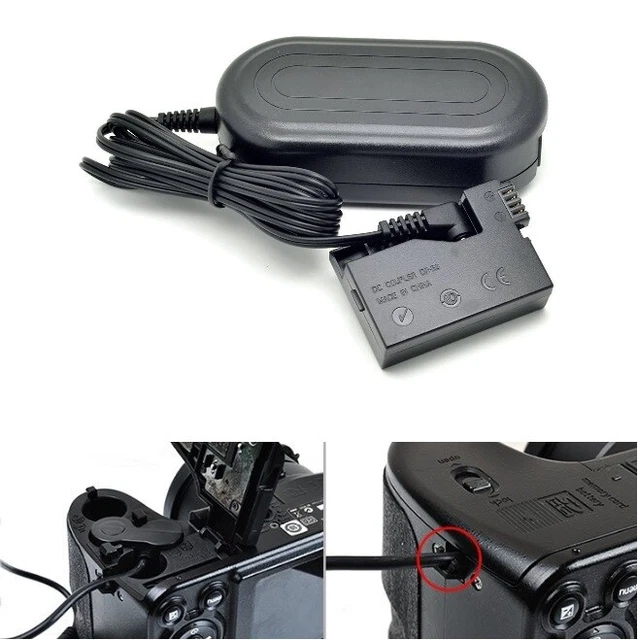 Alimentation Secteur USB Pour Canon EOS 600D/650D/700D/550D - 30W, Câble 2m, Remplace DR-E8