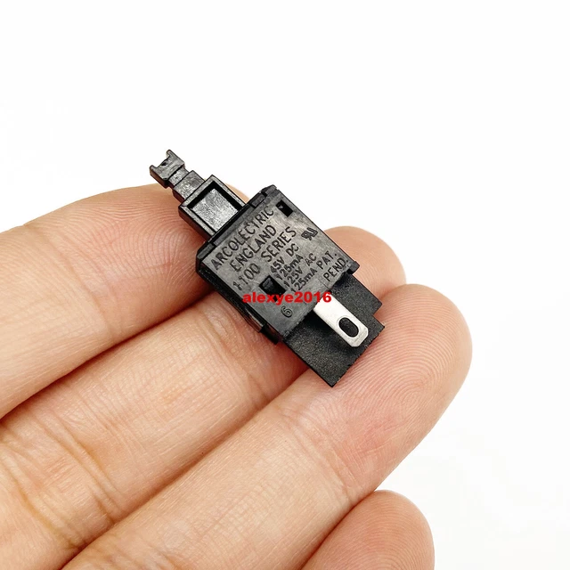 Arcolectric England 8550VB Rocker Switch - 4 Pins, 15A 250VAC Power Switch (Part .85.3.. / .85.0..)