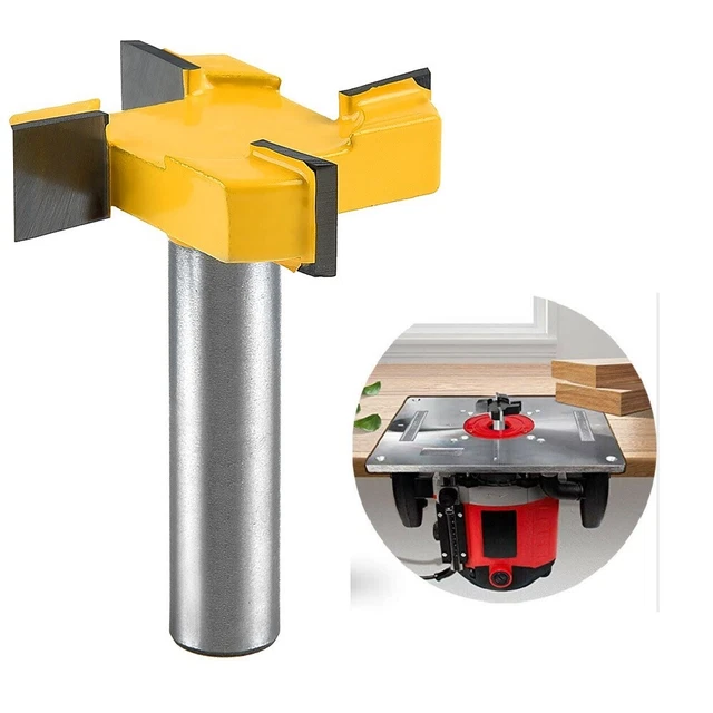Fresa Rotonda Per Router 1/2'' - Professionale Per Lavorazione Del Legno