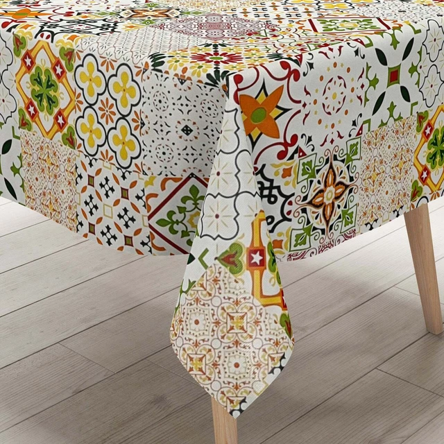 ANRO Wachstuchtischdecke Wachstuch Wachstischdecke Tischdecke Abwaschbar