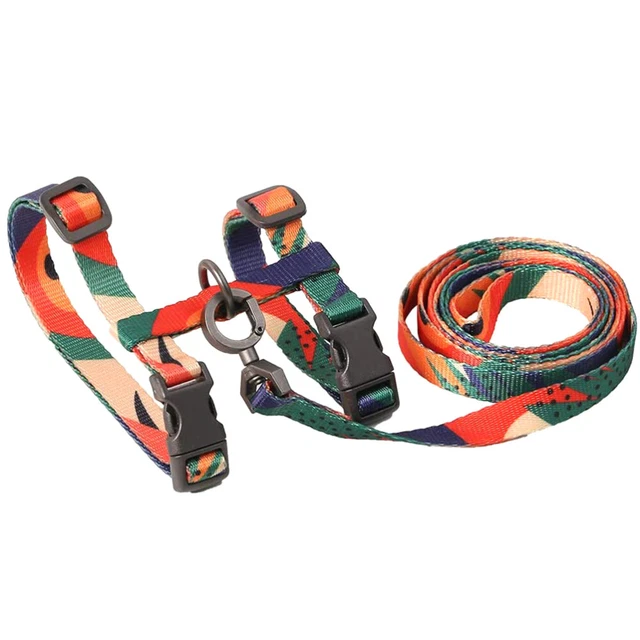 Dog Training Accessories H-Type Cat Pulling Rope Kitten Harness Rabbit
