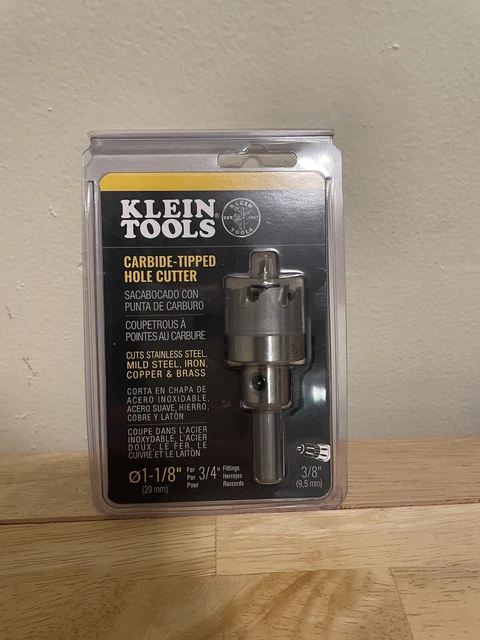 *BRAND NEW* - Klein Tools 1-1/8" Carbide Tipped Hole Cutter (31876)