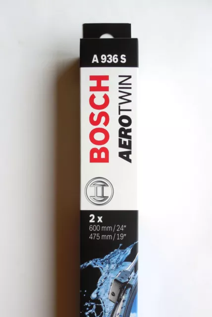 BOSCH wiper blade A936S AEROTWIN 600 / 475 mm Pair 3397118936