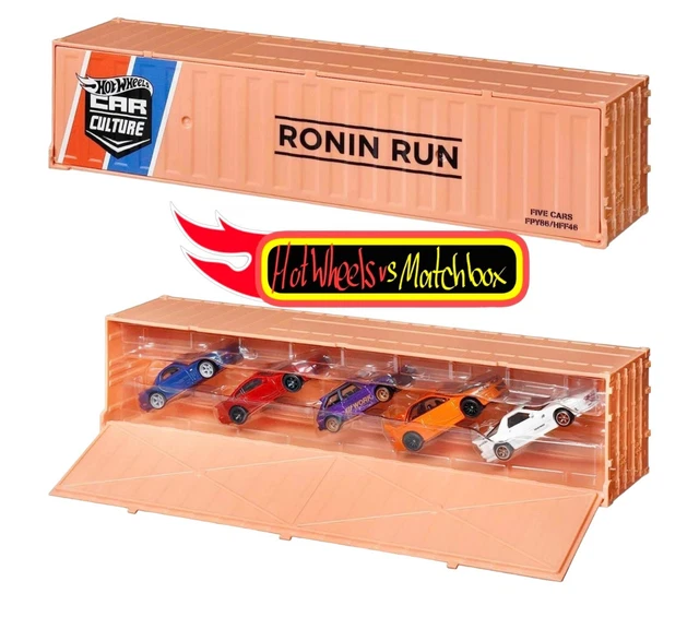 Hot Wheels PREMIUM RONIN LAUFEN CONTAINER SET AUF LAGER 2022 SUBARU MAZDA TOYOTA