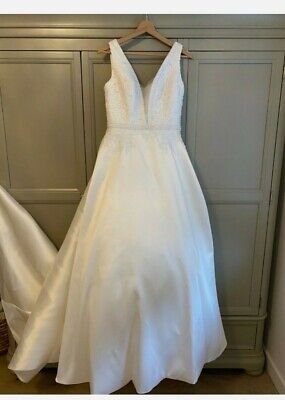 EX CAMPIONE avorio abito da Pronovias taglia 12 