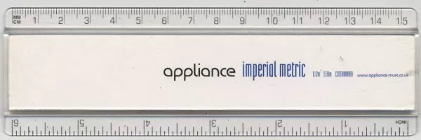 Appliance Imperial Metric Promo Ruler