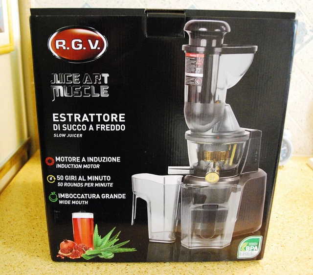 ESTRATTORE DI SUCCO Centrifuga Juice Art Muscle Rgv Usato Pochissimo
