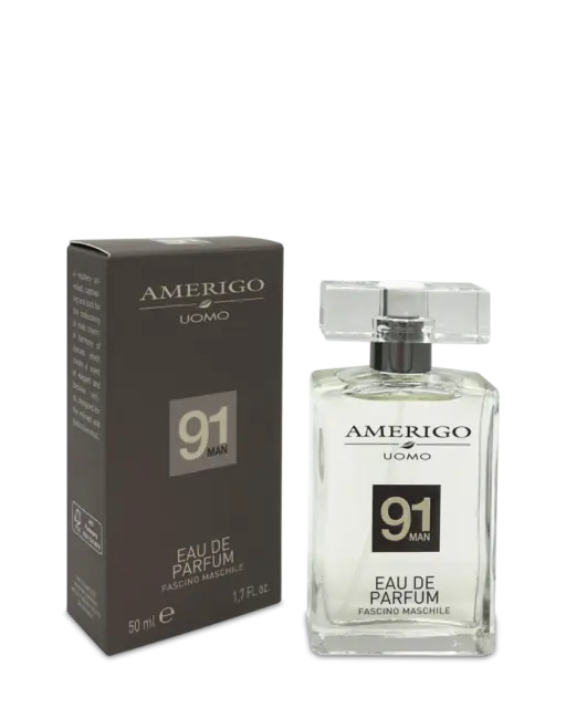 Amerigo Uomo 91Man Eau De Parfum Fascino Maschile 50ml